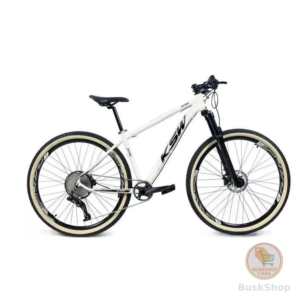 Bicicleta Aro 29 Ksw 9v Freio Hidráulico Trava E K7 11/40