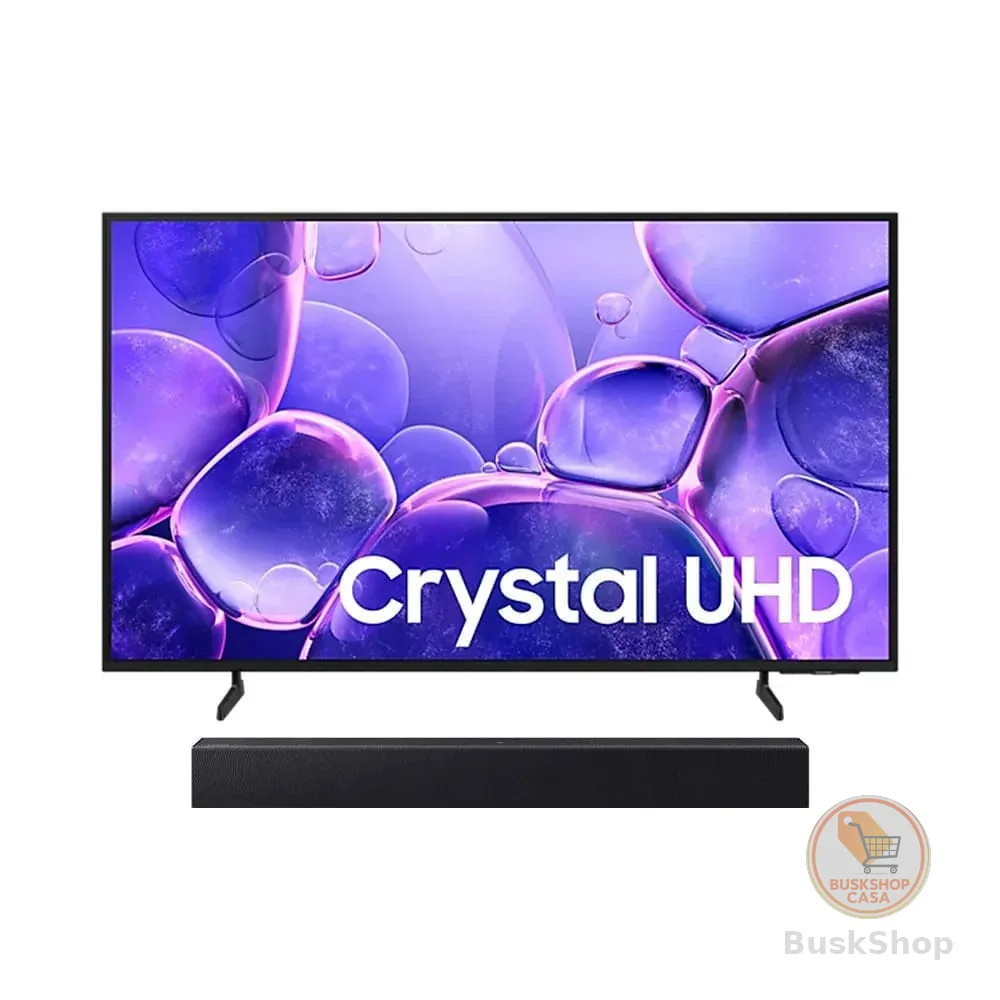 Smart TV 50" Crystal UHD 4K U8600F 2025 + Soundbar HW-B400F/ZD