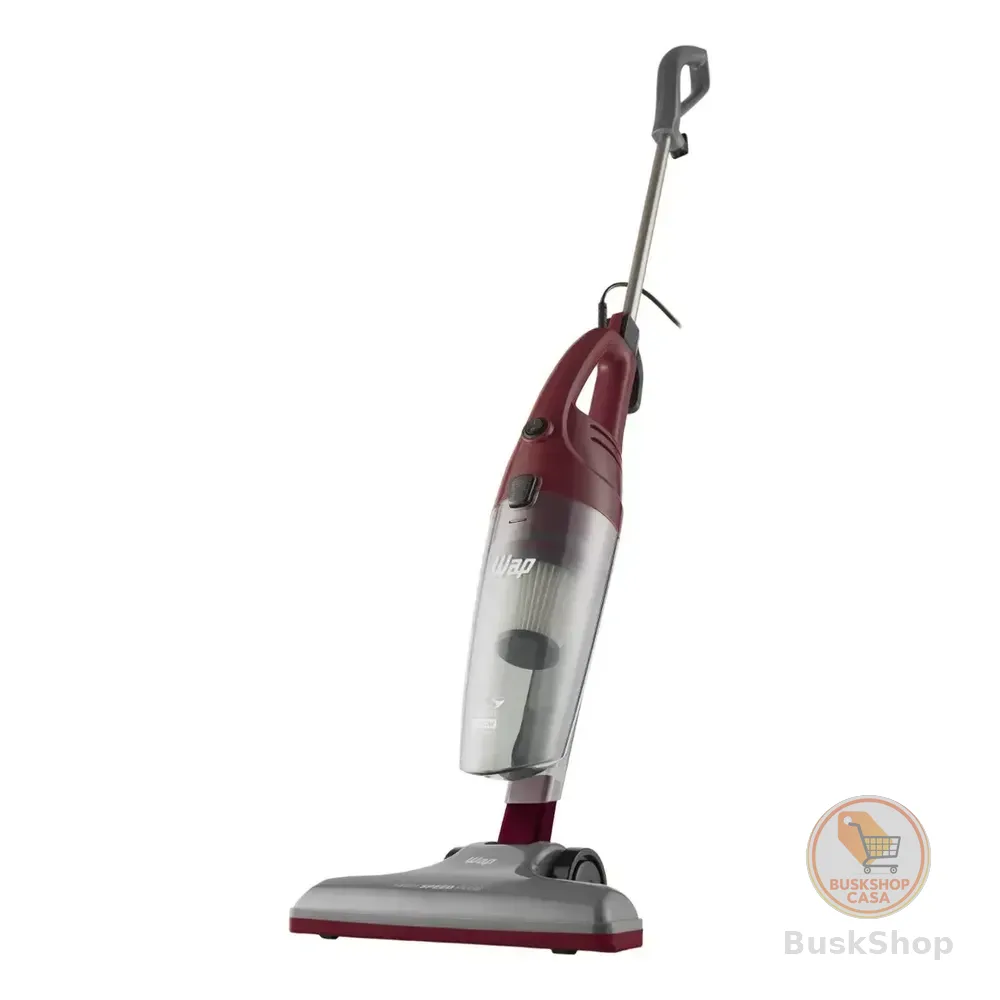 Aspirador De Pó Vertical E Portátil Wap High Speed Plus 1350w 1,2 Litros Filtro Hepa Tecnologia Cyclone 3 Em 1 Cinza/vermelho 220v