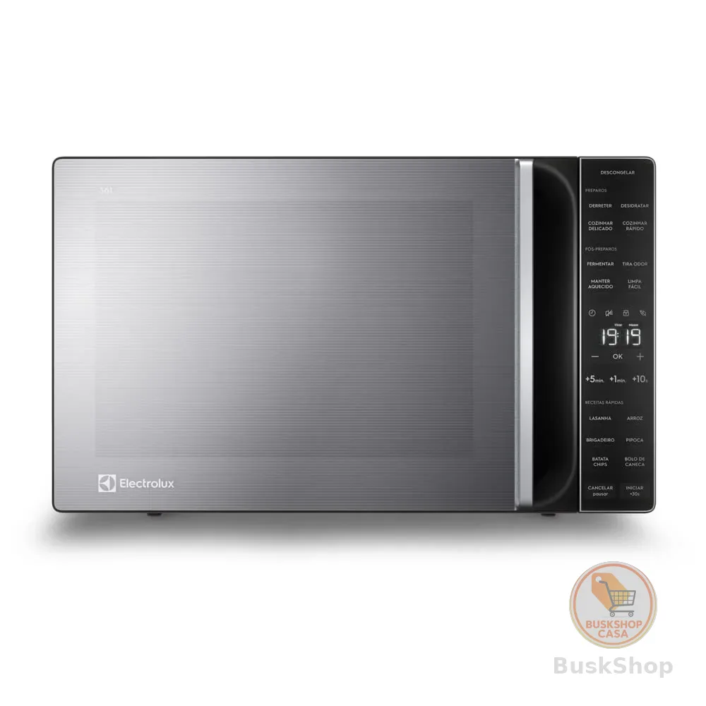 Electrolux ME36S Efficient - Micro-ondas de Bancada 36L, 127V, Cor Prata