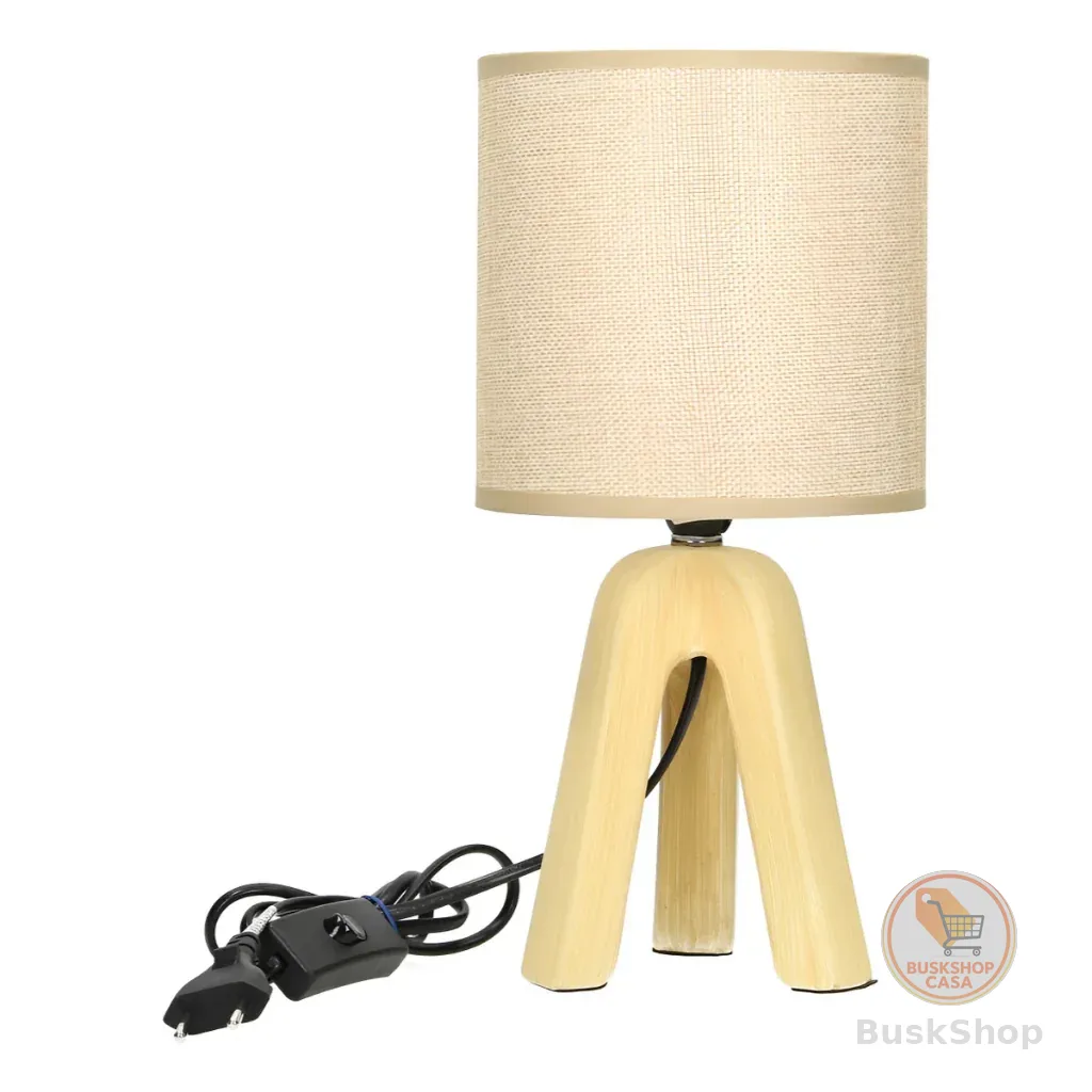 Abajur Tripe Criado Mudo Quarto Moderno Cabeceira Ceramica
