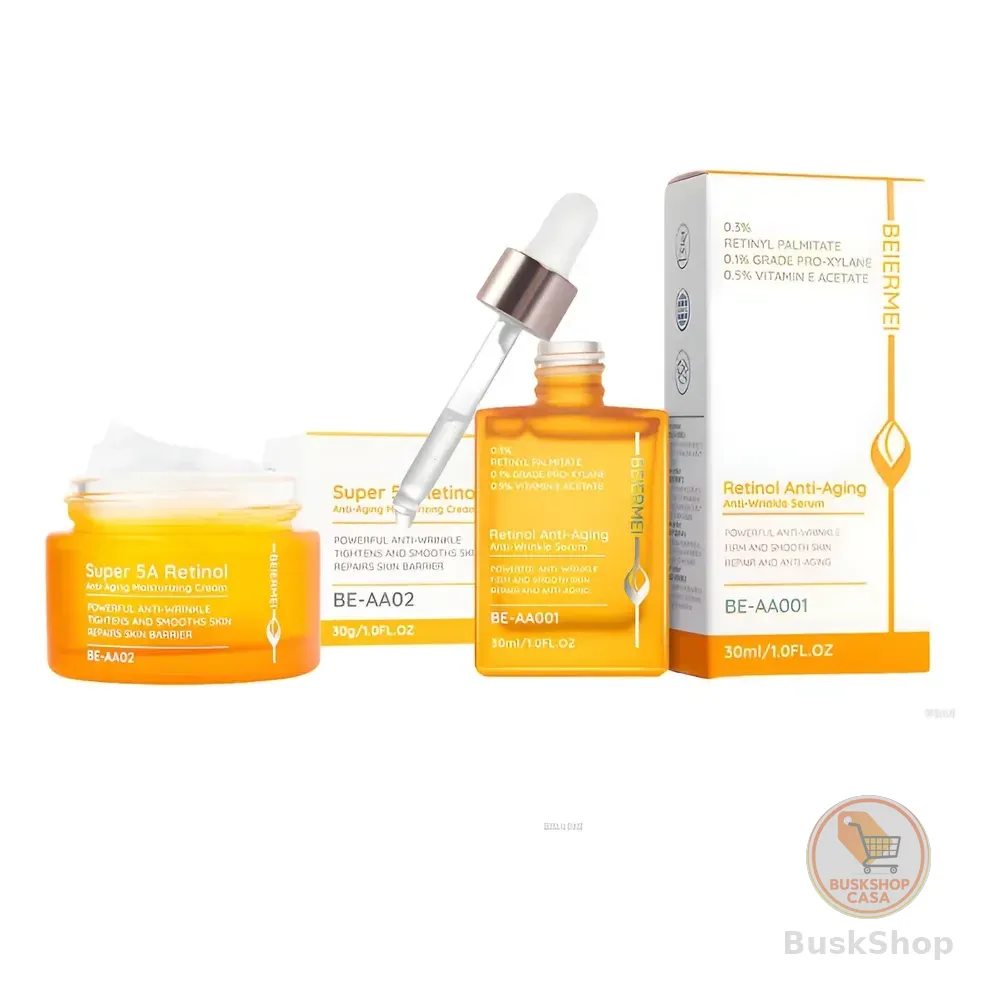 Kit Beiermei Pele Madura - Retinol Sérum + Creme 30ml Cada