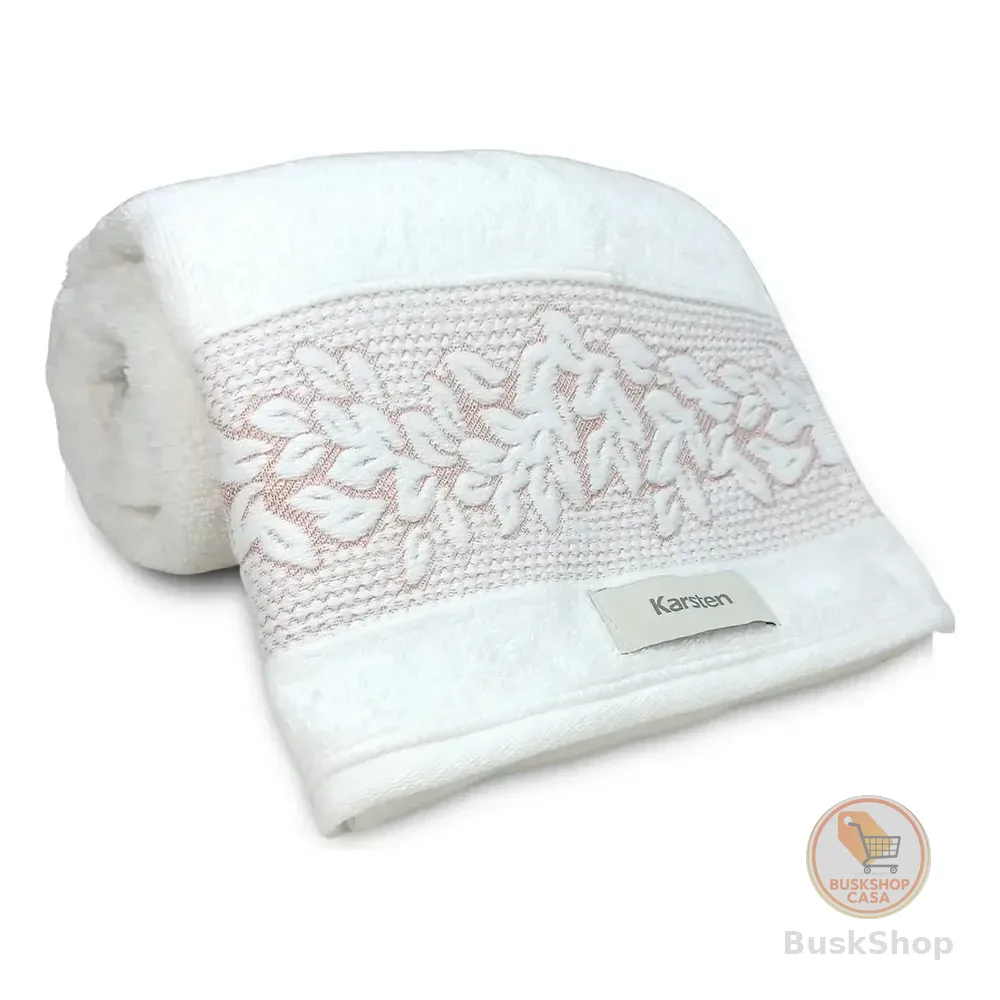 Toalha De Rosto Fio Cardado Provence Branco