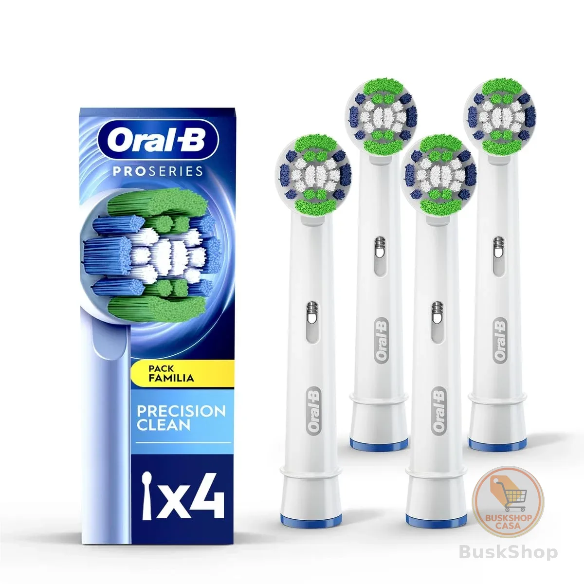 Oral-B Refil para Escova Elétrica Precision Clean, 4 Unidades