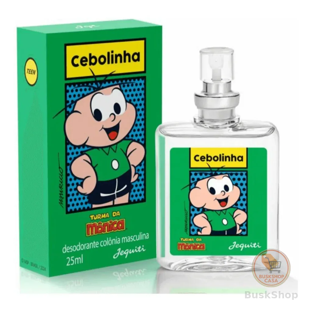 Perfume Colônia Cebolinha Deo Jequiti Turma Da Mônica 25ml