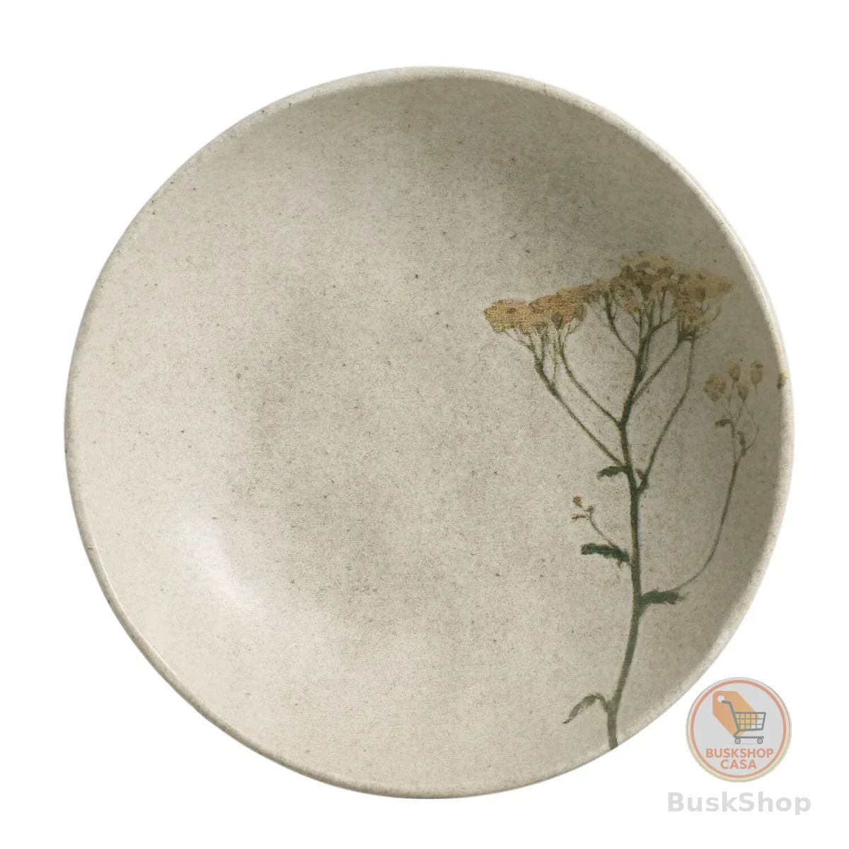Porto Brasil Conjunto com 6 Pratos Fundo Bio Stoneware Campestre 22,5cm 830ml