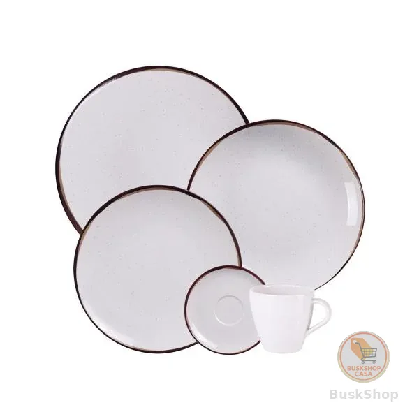 Jogo de Jantar Canyon Porcelana Decorada 20 Peças Tramontina