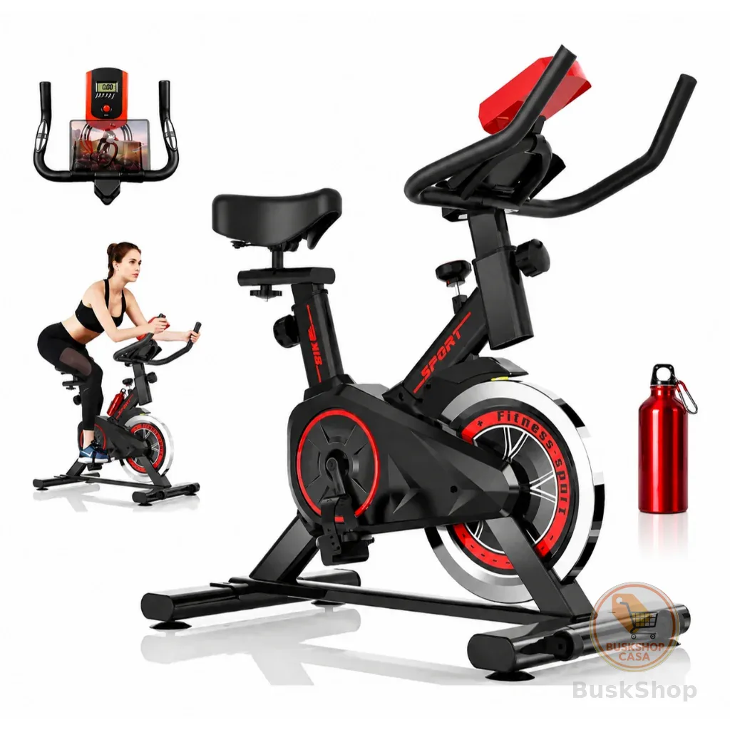 Bicicleta Ergometrica Spinning Academia Profissional Sport Com Base