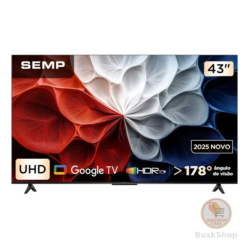 Semp Smart 4k 43 S62 Google Tv Wi-fi Bt Hdmi 2.1 Hdr10