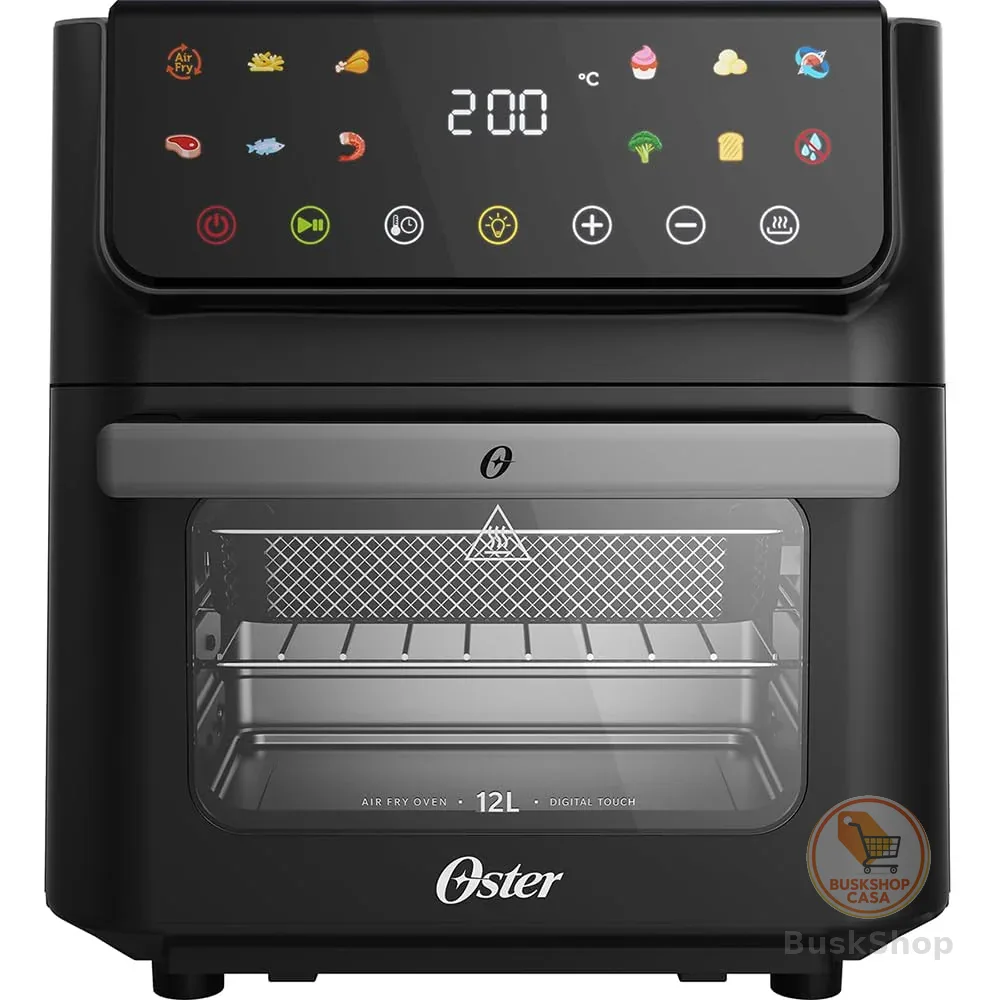 Fritadeira Oven Fryer 12L Oster Multi Touch 3 em 1-220V