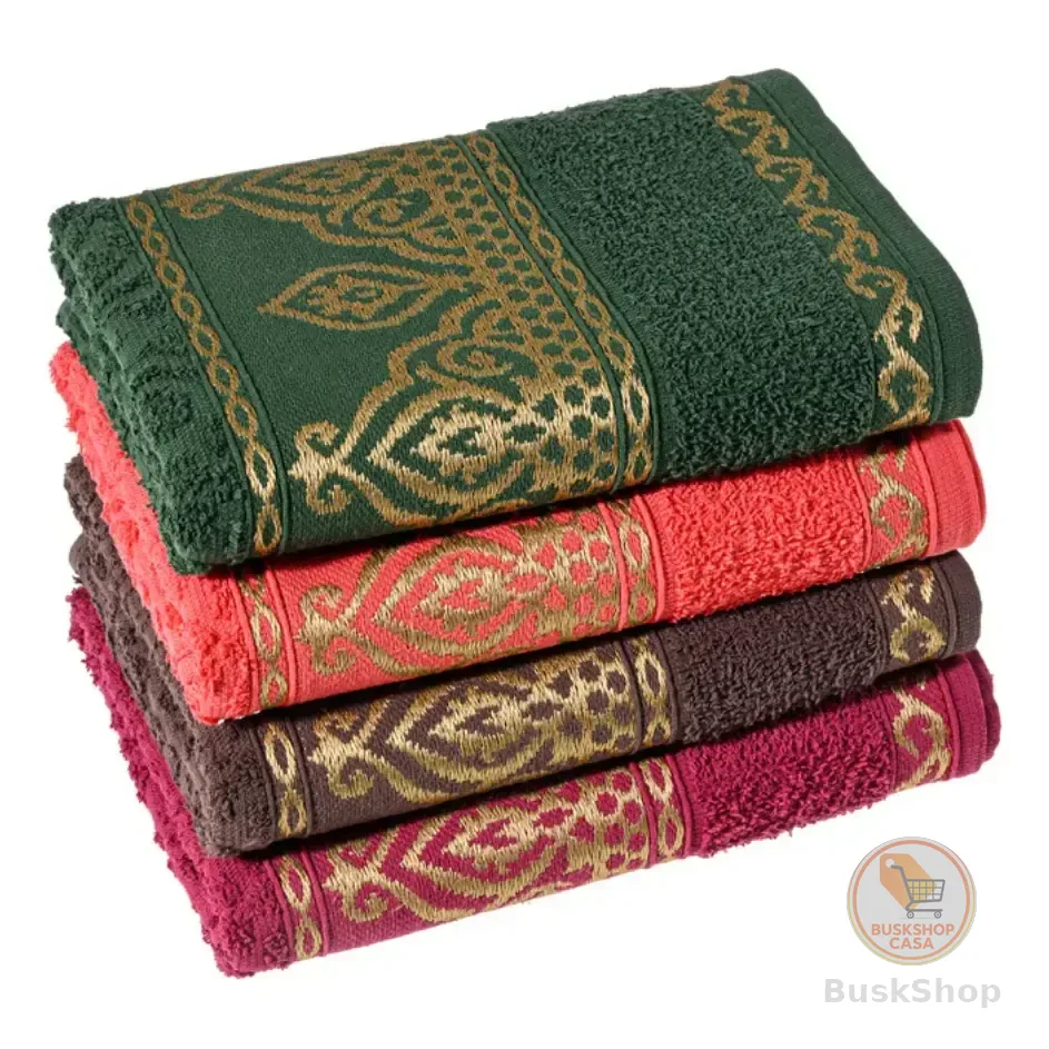 Kit 4 Toalha Rosto Algodão 330g/m2 Luxo Laune Haus Cores Sortidas Lisa
