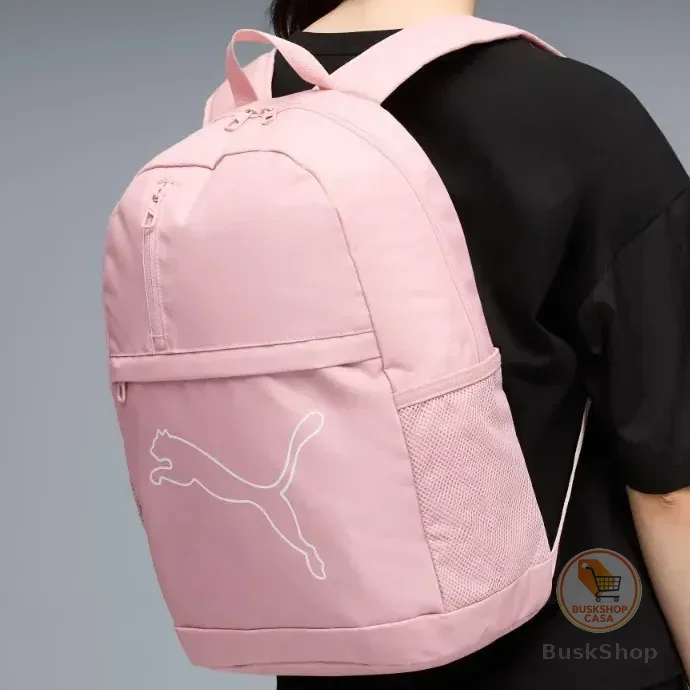 Mochila Plus Backpack Puma Rosa Liso