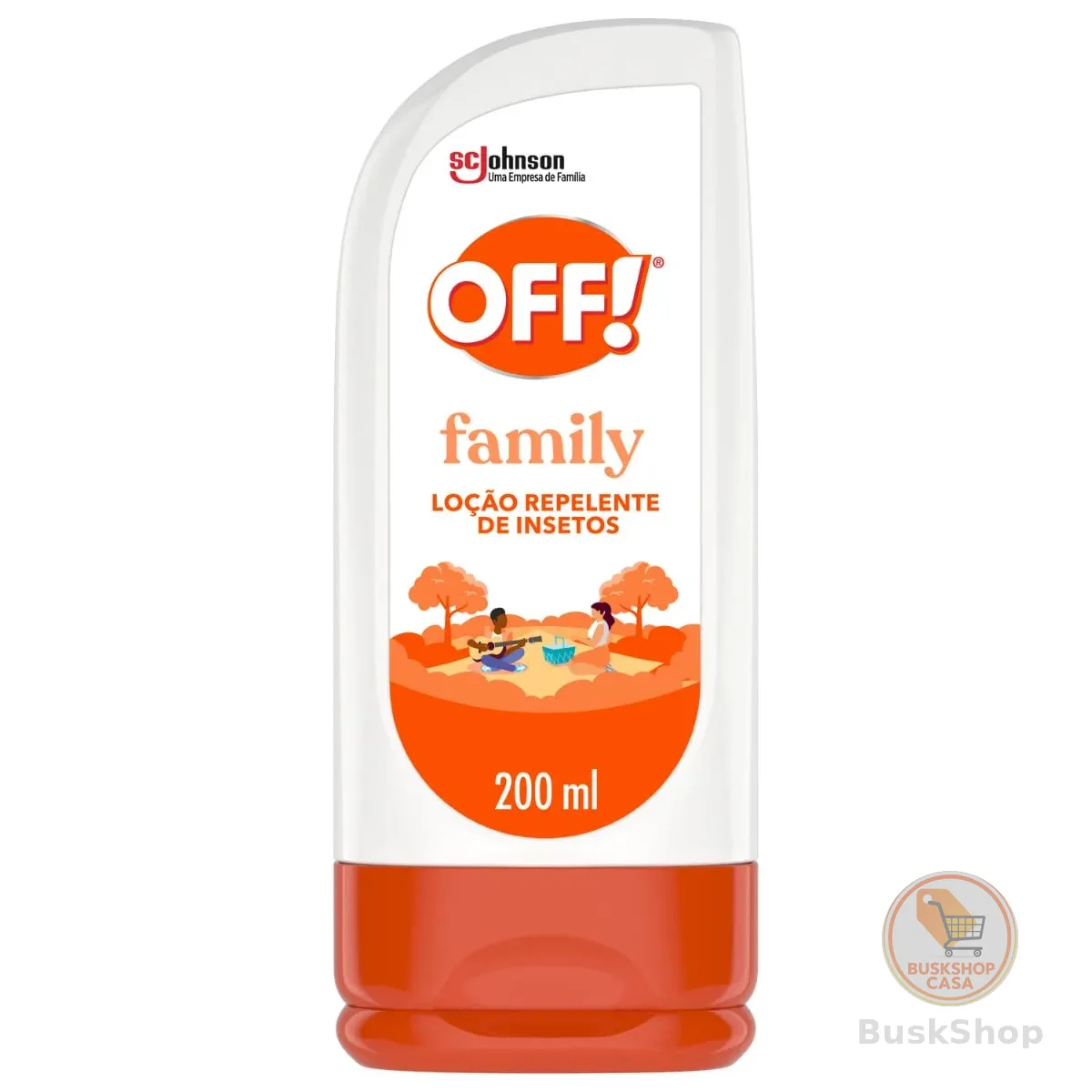 OFF! Family Loção Repelente de Insetos e Mosquitos 200ml