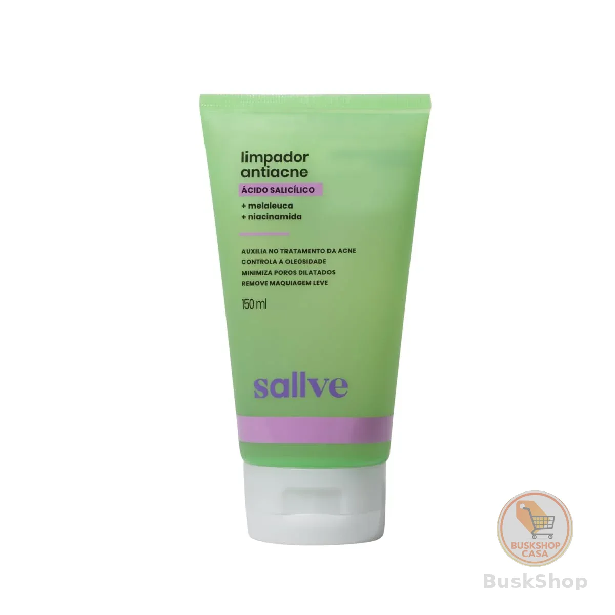 Sallve Limpador Antiacne 150Ml - Ácido Salicílico
