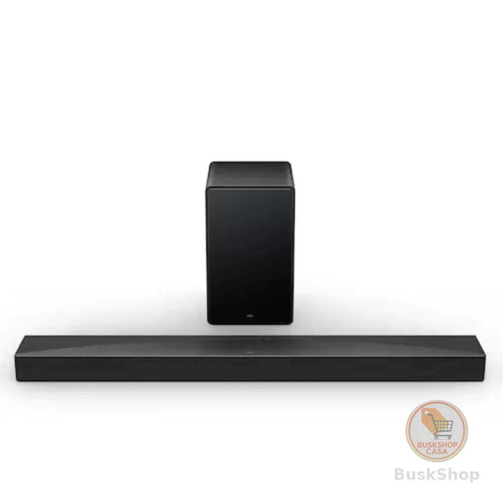 Soundbar TCL com Subwoofer sem fio Bluetooth 5.1 Canais HDMI ARC Q65H