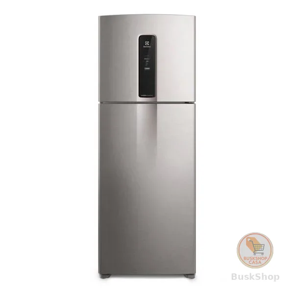 Geladeira Electrolux Frost Free Inverter 481L Efficient com AutoSense SmartBivolt Duplex cor Inox Look (IT70S)