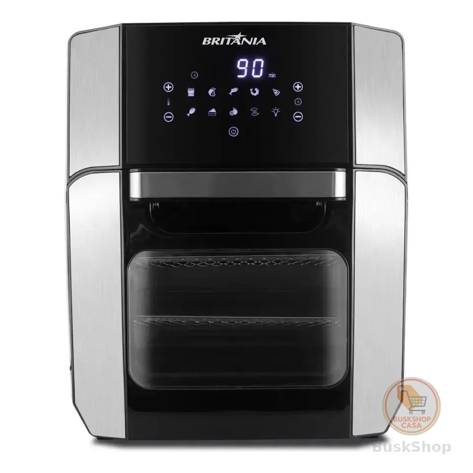 Fritadeira Air Fry Oven Bfr2100p 12 Litros 1800w Britânia Preto 127v