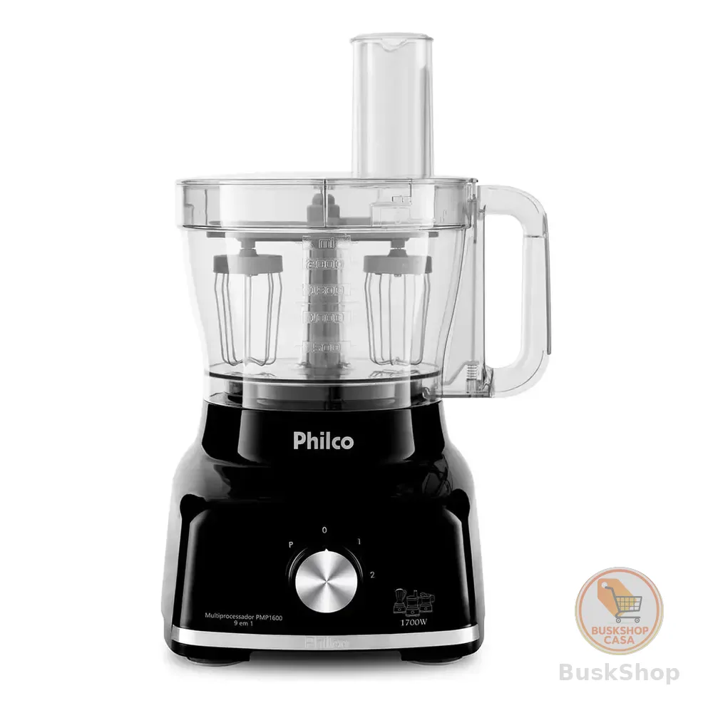 Multiprocessador Pmp1600p 9 Em 1 1700w Philco Preto 127v