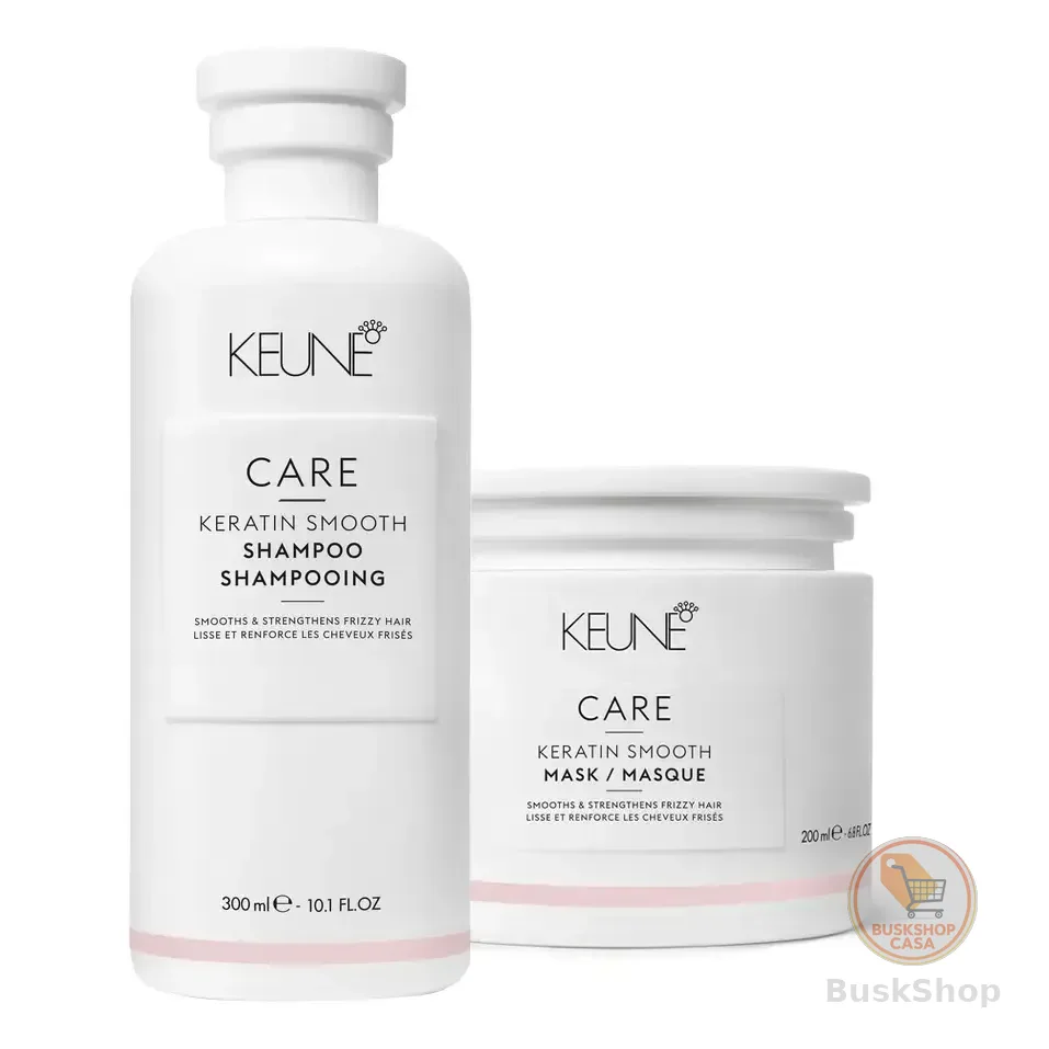 Kit Keune Care Keratin Smooth Shampoo Mask (2 Produtos)