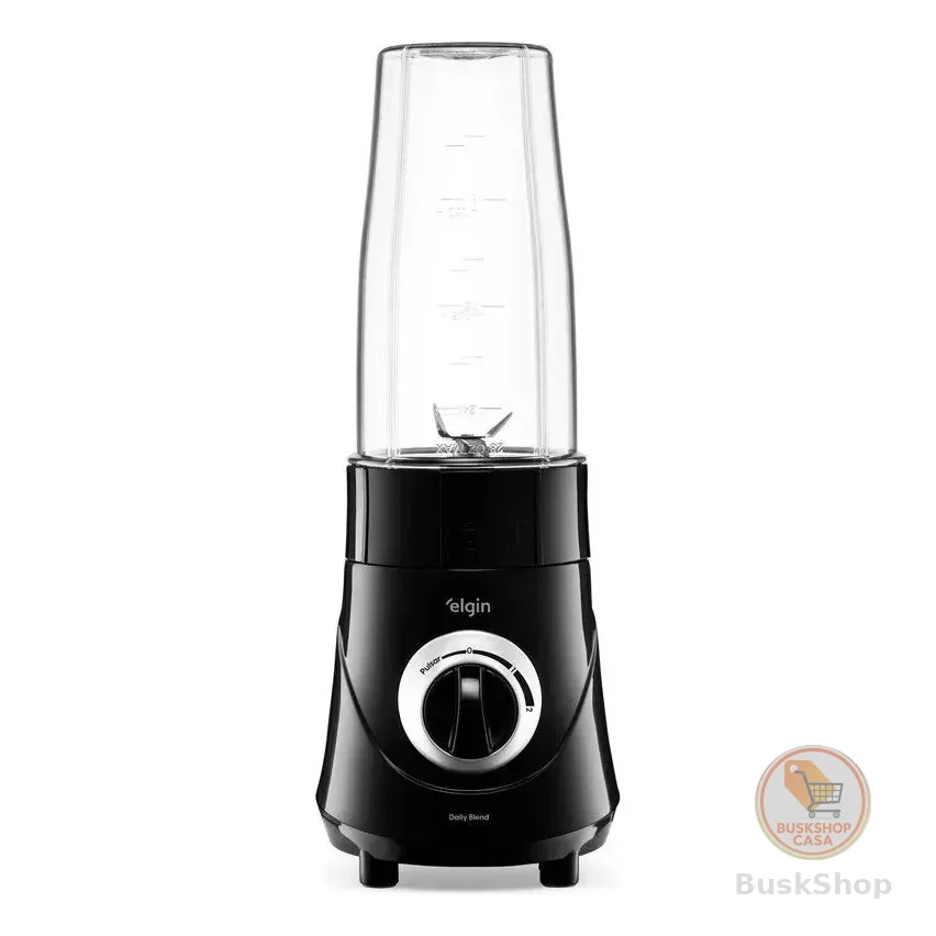 Liquidificador Portátil Daily Blend Elgin 350w 750ml  Preto