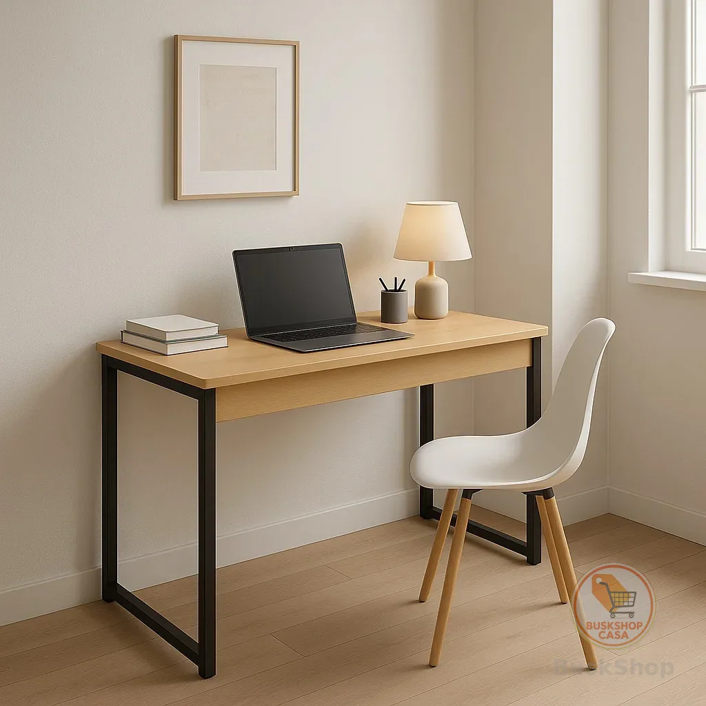Mesa Escrivaninha Industrial Para Home Office Computador Notebook Escritório