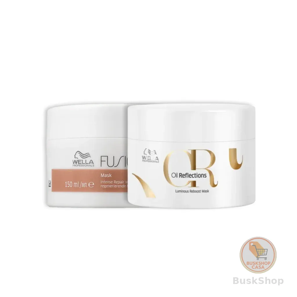 Kit Mascara Fusion e Oil Reflection 150ml - Wella