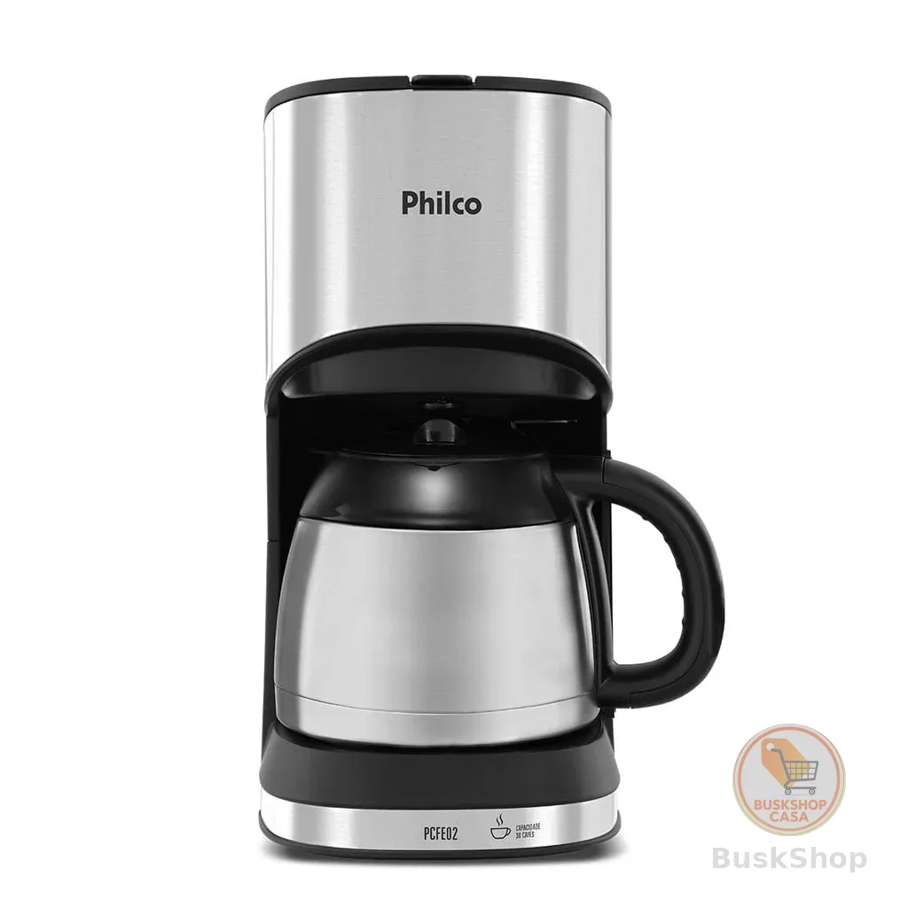 Cafeteira Philco 1L Jarra Térmica 30 Cafezinhos 700W PCFE02
