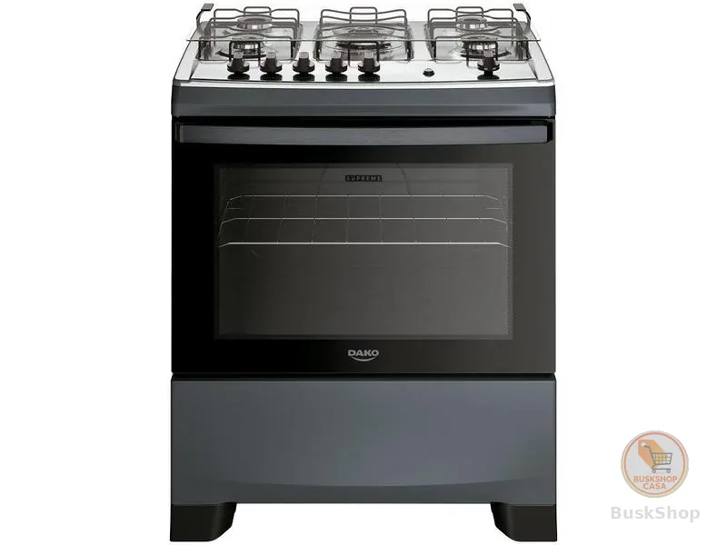Fogão 5 Bocas Dako Titanium Supreme TC