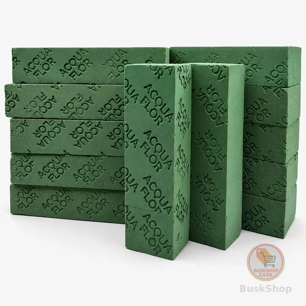 24x Esponja Para Arranjos Florais Espuma Floral Tijolinho