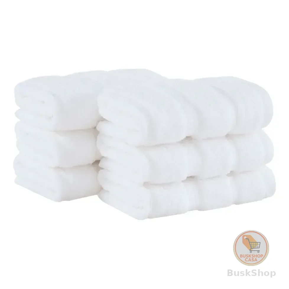 Kit 6 Peças Toalha Lavabo Buddemeyer Vision Dual Air Branco