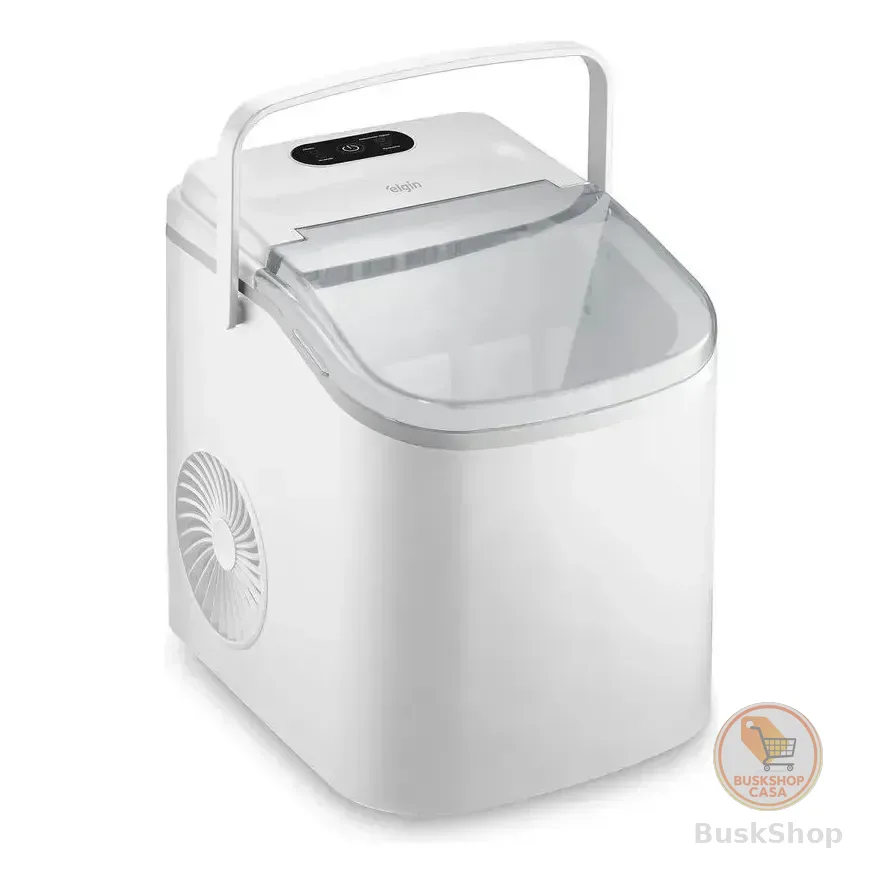 Máquina De Gelo Elgin Easy Ice 12kg Branca Branco