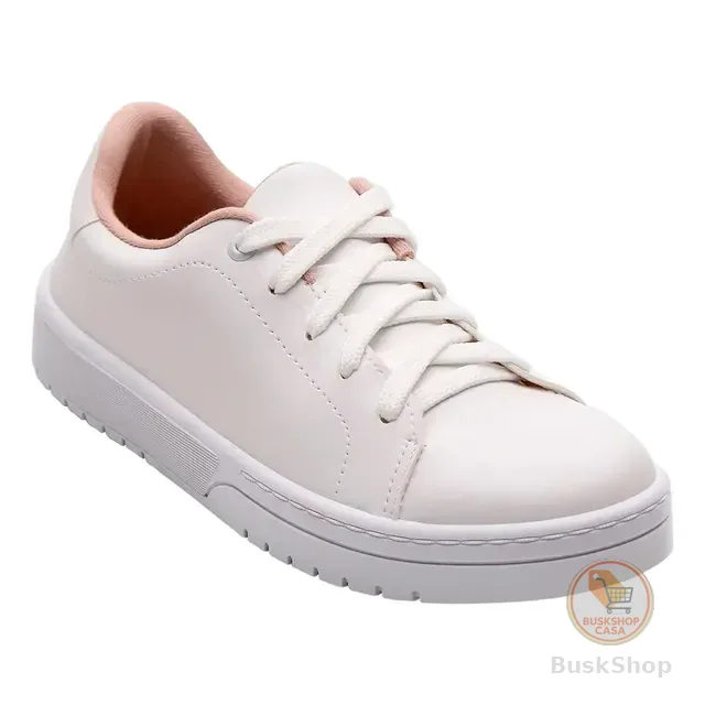 Tênis Moleca Feminino Moda Casual Básico Passeio Confortável
