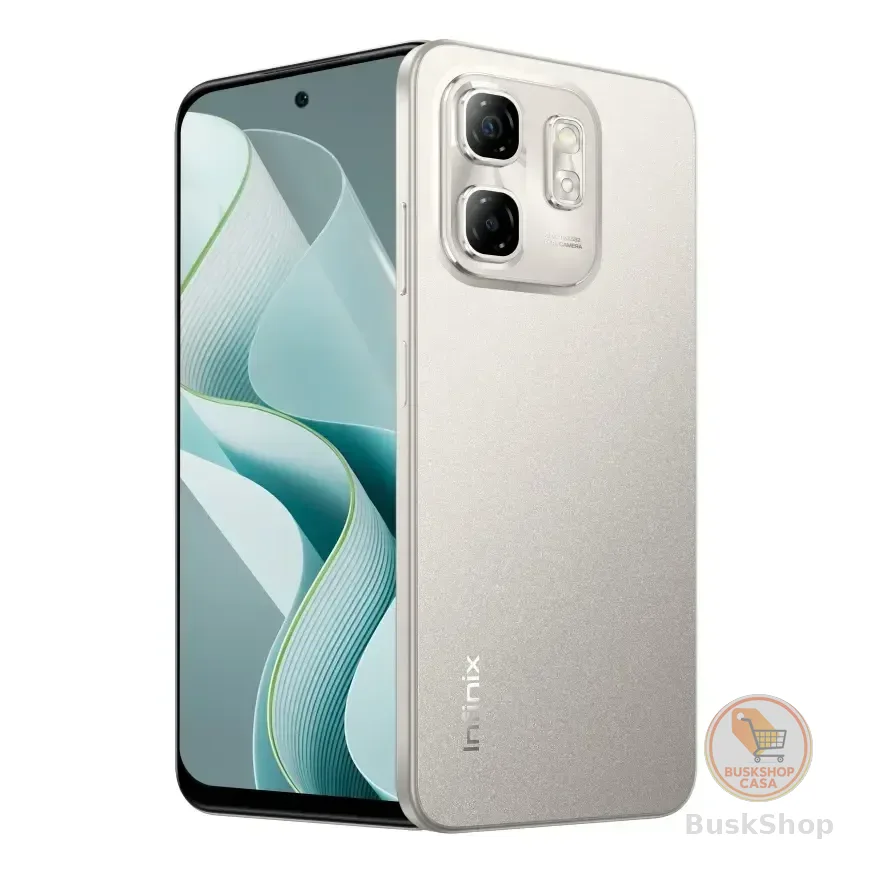 Celular Infinix Hot 50i Dual Sim 256gb 4 + 4 Gb Ram Tela 6.7 Cor Cinza