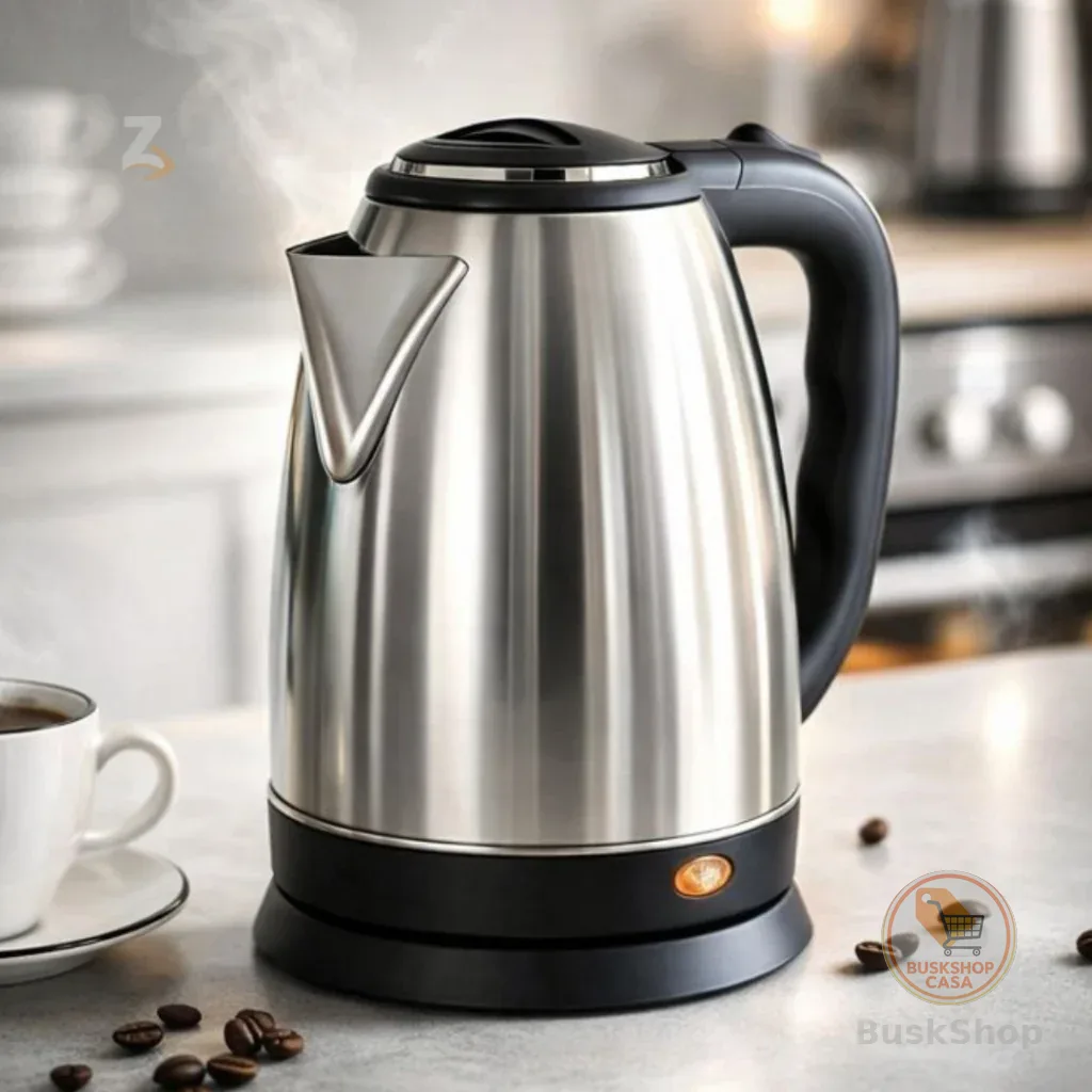 Chaleira Elétrica Inox 1.8 Litros Desligamento Automático Aquecimento Rápido