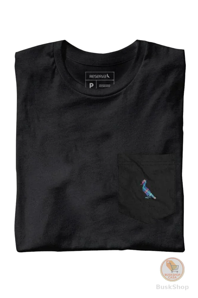 Camiseta Bolso Cb Pica-pau Xadrez Reserva