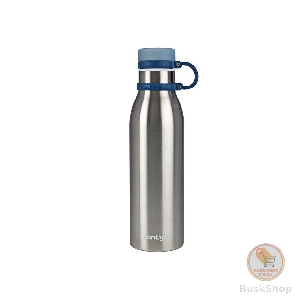 Garrafa Térmica Inox Parede Dupla Matterhorn 591ml Azul Mônaco Contigo