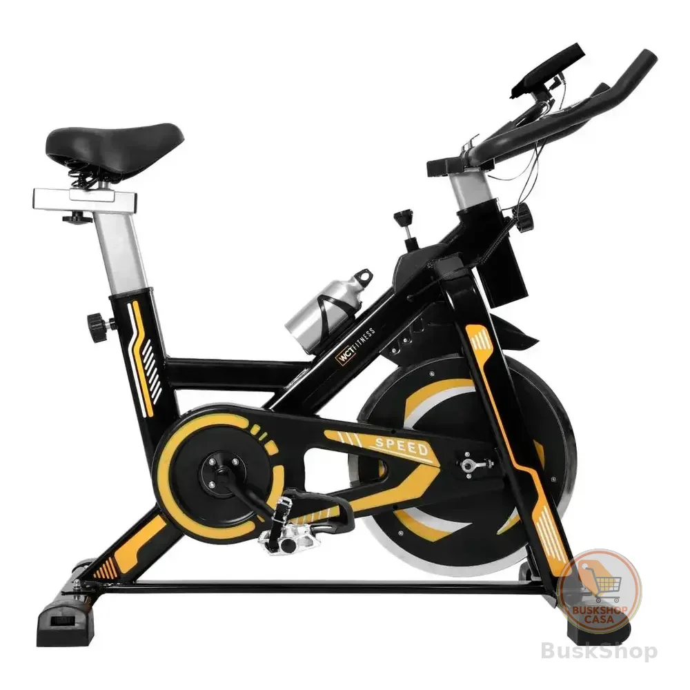Bicicleta Spinning Com Roda De Inércia De 13kg Wct Fitness Cor Preto