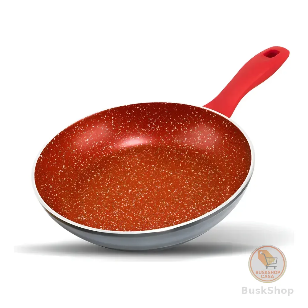 Frigideira Redstone Philco 1,7 Litros Antiaderente Cor Cinza-Vermelha