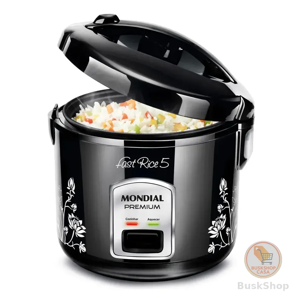 Panela De Arroz Fast Rice 5 Premium Mondial 400W - NPE-08-5X