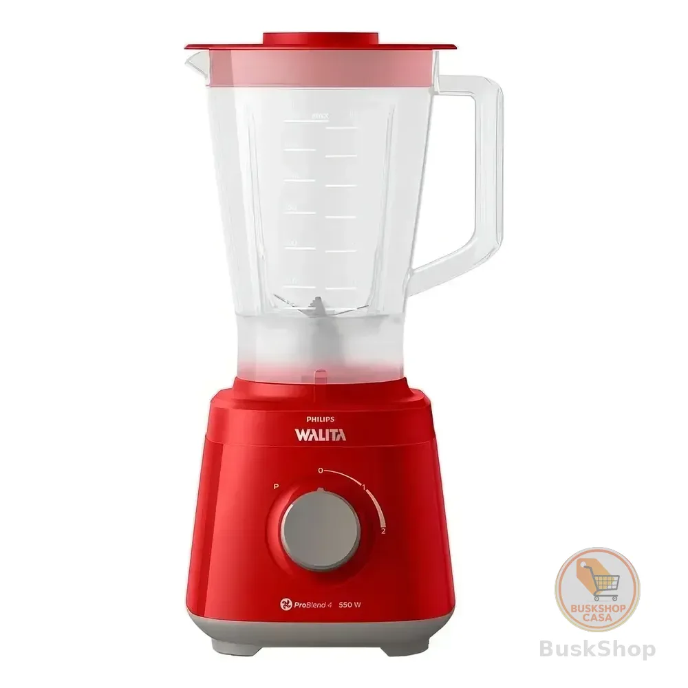 Liquidificador Daily Ri2110 Philips Walita 550w Vermelho