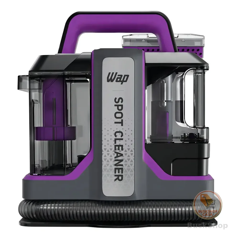 Extratora de Sujeira Portátil WAP Spot Cleaner W3 Borrifa Esfrega e Extrai 1450W de Potência e Bico de Autolimpeza