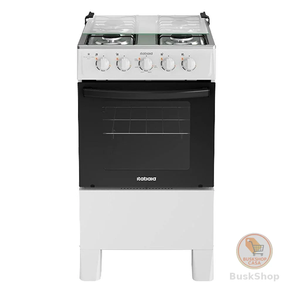 Fogão de Piso Itatiaia 4 Bocas Star Clean New | Acendimento Manual, Branco