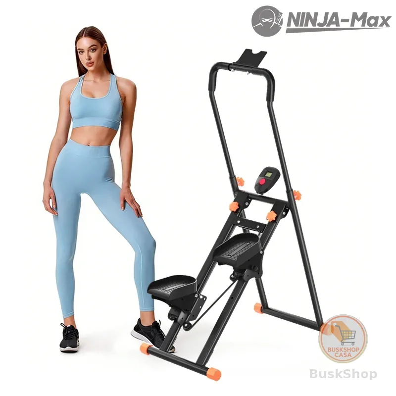 NINJA-MAX Escalador Silencioso De escada e Caminhada para casa Dobrável suportar 200KG 3 Niveis de Inclinacao