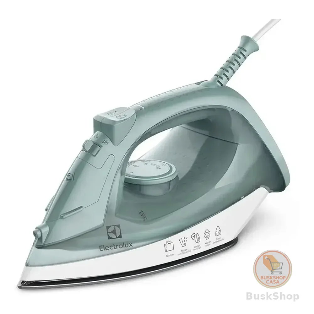 Ferro de Passar Seco/Vapor Electrolux Efficient Base antiaderente Vapor Vertical Extra 1200W ESI11