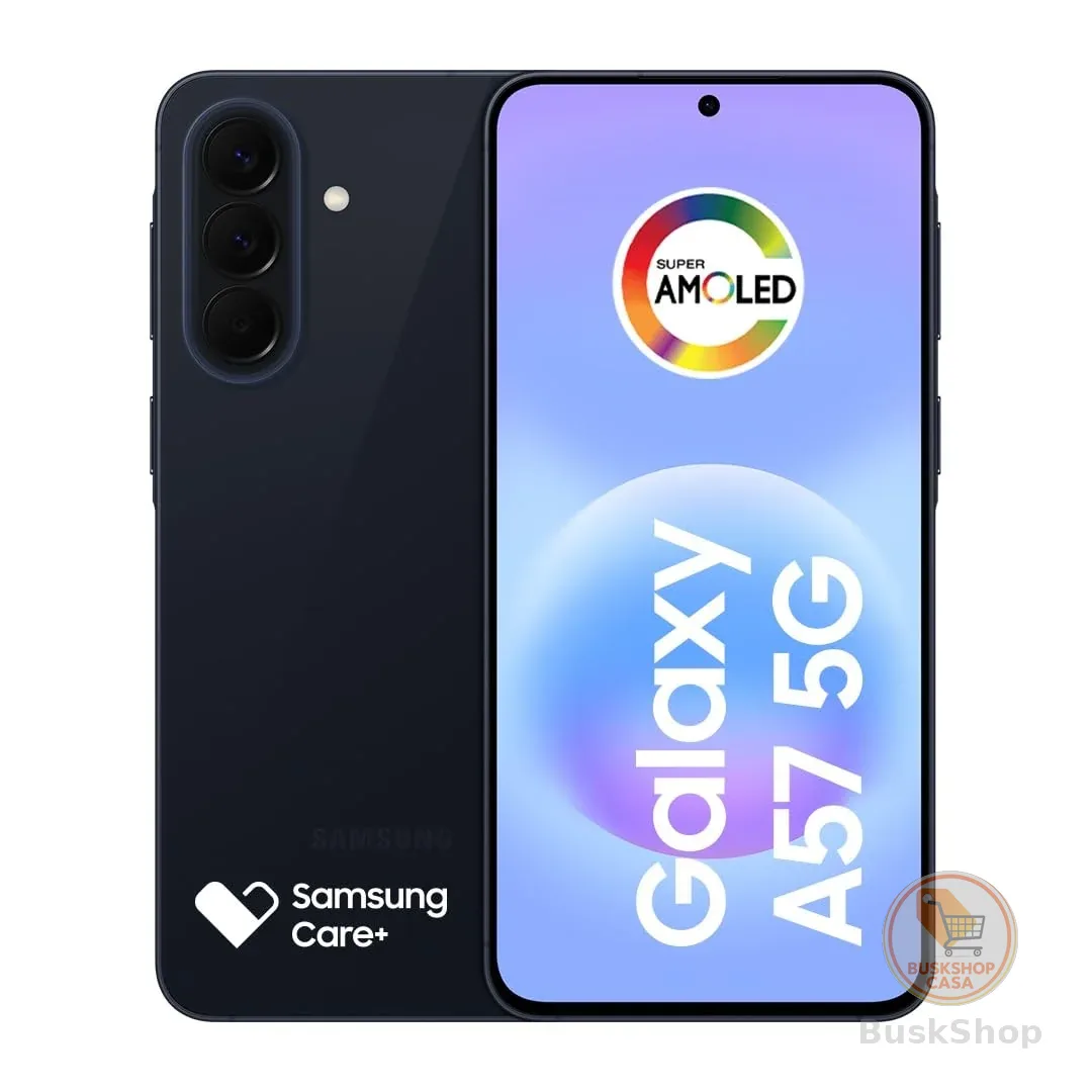 Celular Samsung Galaxy A57 5G 128GB, 8GB RAM, Câmera 50MP, IP68, Super AMOLED 6.7", Recursos AI (Azul Escuro)