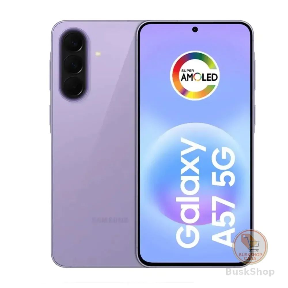 Celular Samsung Galaxy A57 5g 256gb, 8gb Ram, Recursos Ai Lilás