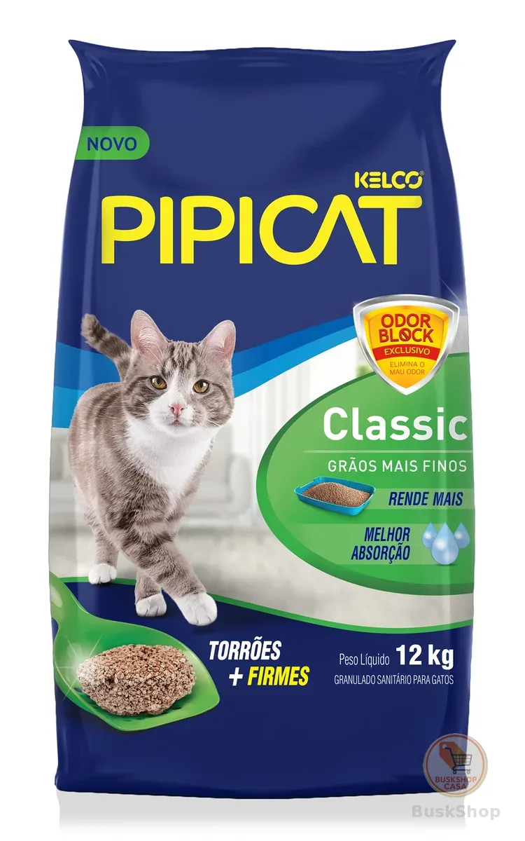 Pipicat Granulado Sanitario Classic 12 kg