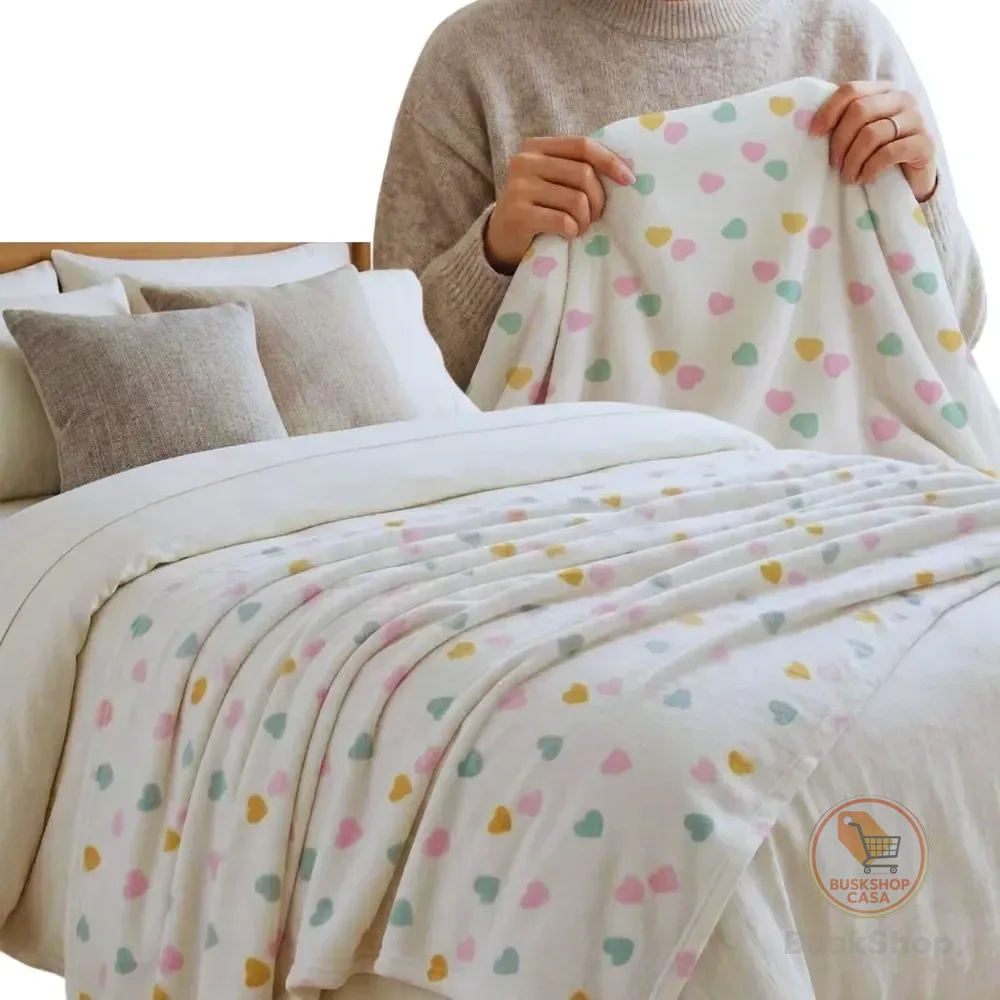 Cobertor Manta P Cama E Sofá Toque Soft Microfibra 200x150