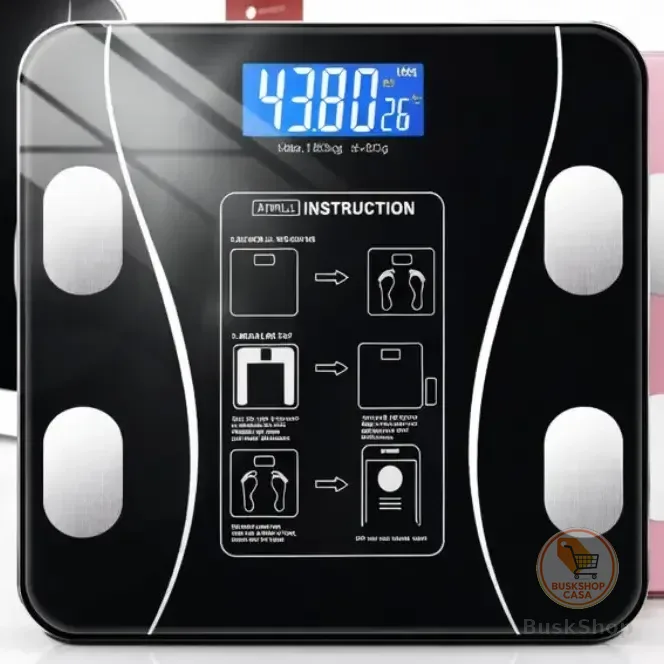 Eps-6905 Balaça Epsilon Inteligente Bluetooth Com App, Lcd, Vidro Temperado, 180kg