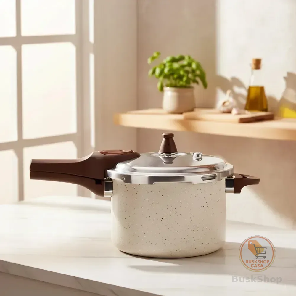 Panela De Pressão Brinox Pressure 4,2l Ø20 X 14,5 Cm Vanilla Baunilha